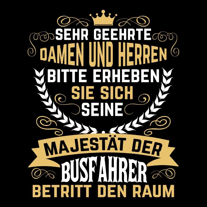 Busfahrer Berufung Beruf Arbeit Geschenk