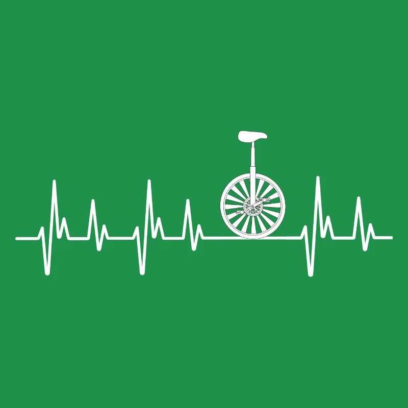 einrad mädchen geschenkidee monocycle herzschlag