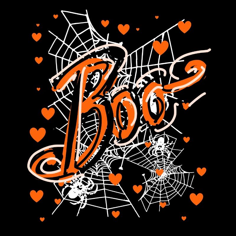 Boo,halloween,Graffiti,Spinnennetz,Spinne
