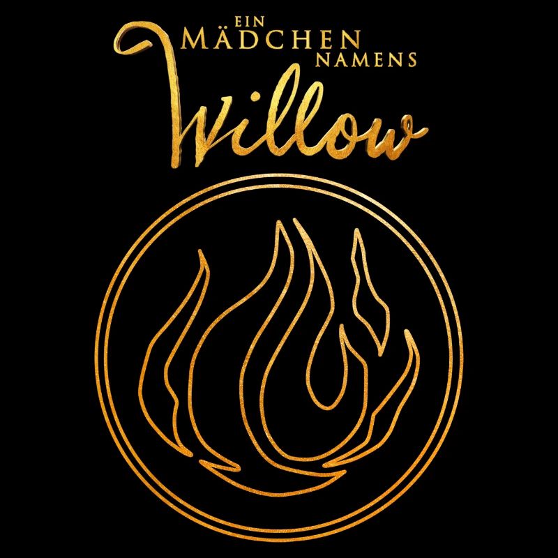 "Ein Mädchen Namens Willow" Schritfzug Mit Logo