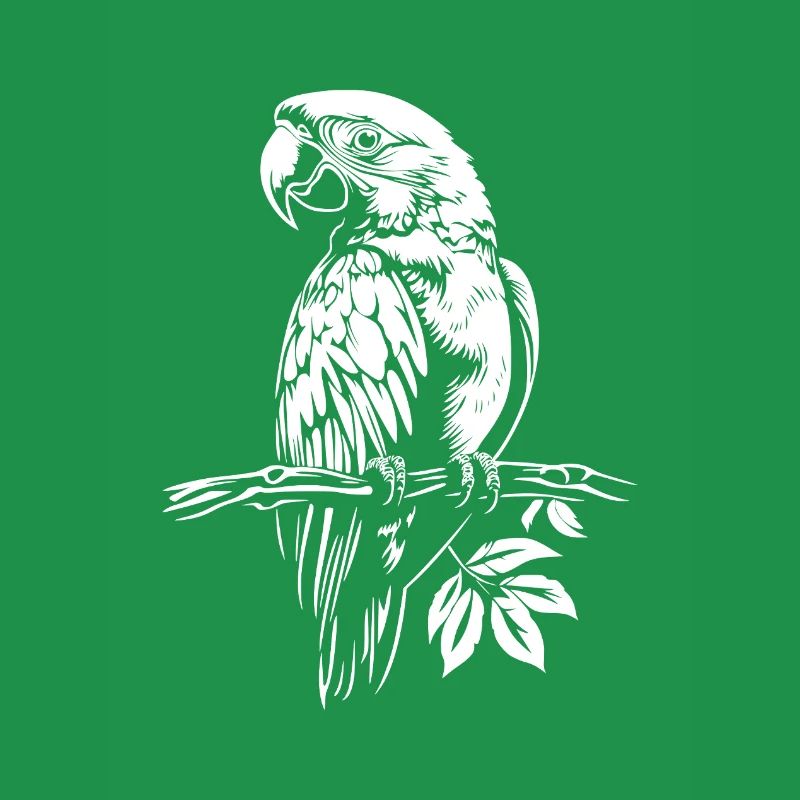 White parrot