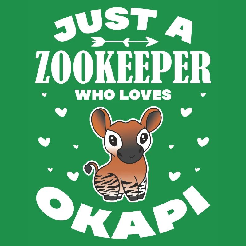 just a zookeeper who loves okapi Design