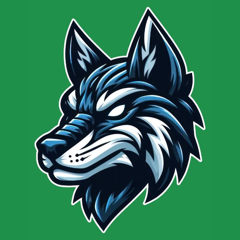Glatter Wolf