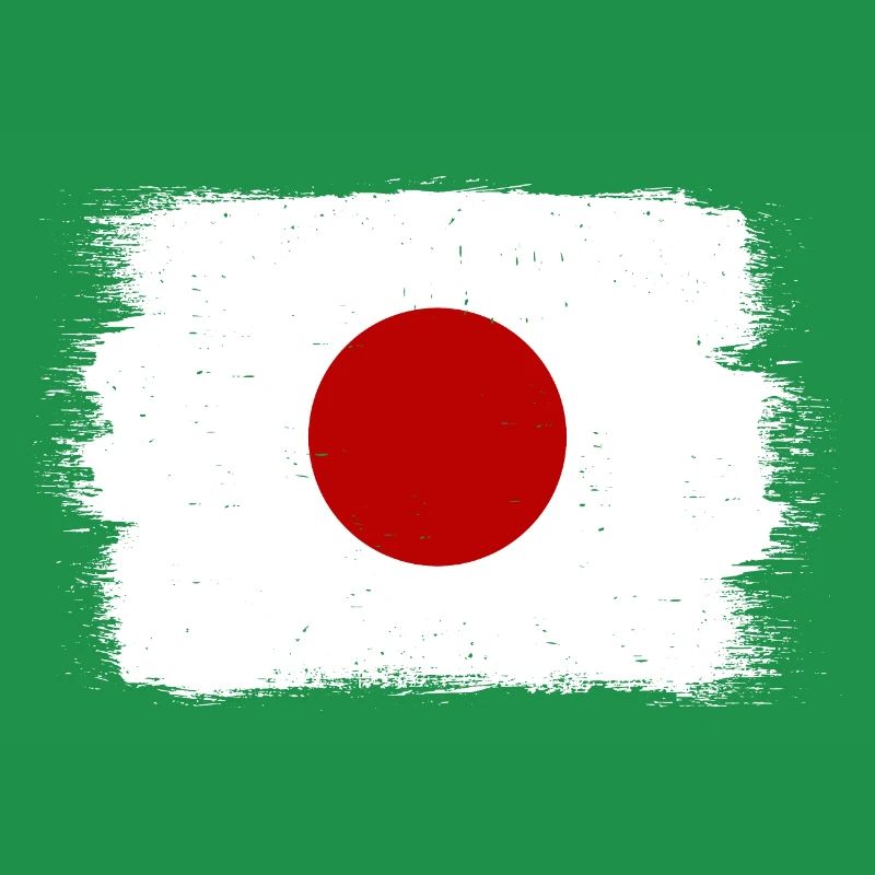 Drapeau du Japon utilisé Look Nihon Drapeau japonais