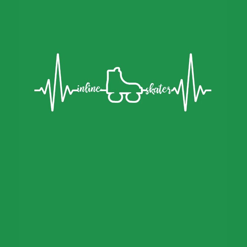 Inline Skateing Heartbeat Rollerblading Roller