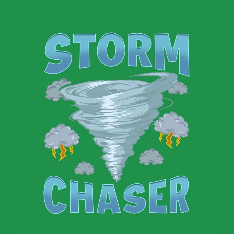 Cute Storm Chaser Severe Weather Tornado Hurricane