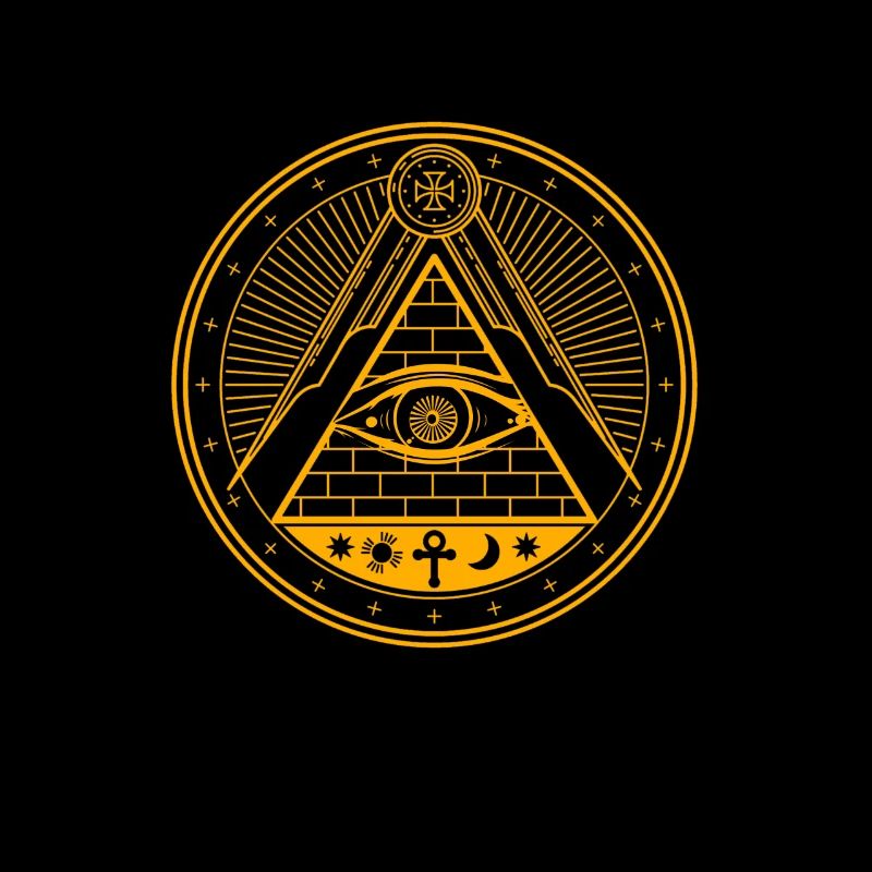 Illuminati Conspiracy Triangle Masonic All Seeing