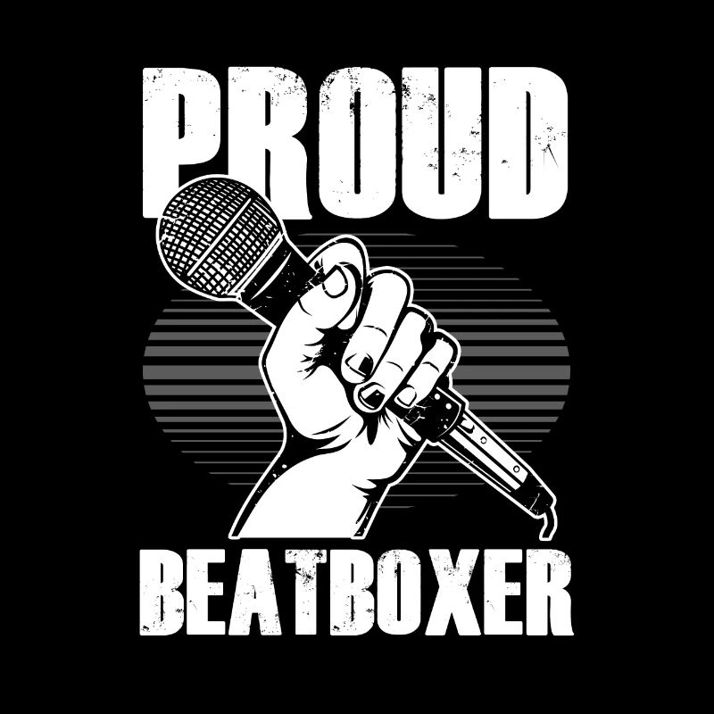 Proud Beatboxer Microphone Rap Hiphop DJ Gift