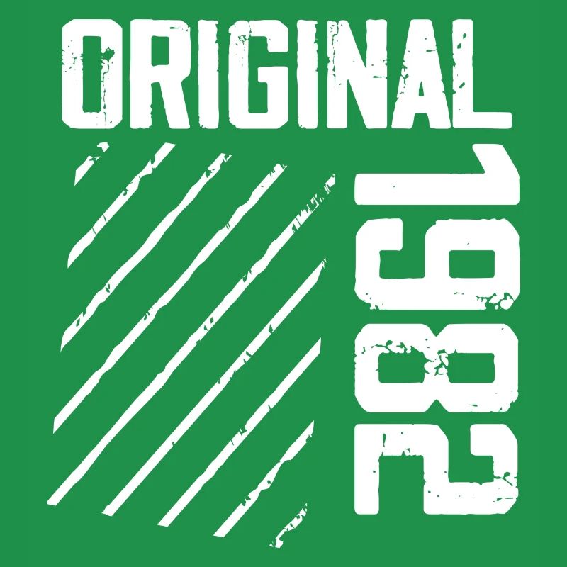 Original 1982 42e Anniversaire Cadeau Retro