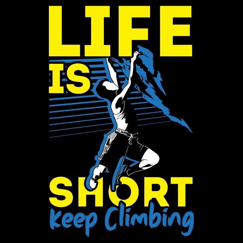 La vie est courte Grimper plus loin Boulderer B