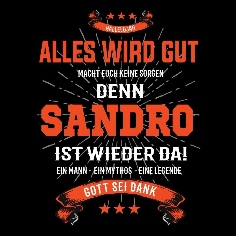 Alles wird gut denn Sandro Ist da Outfit
