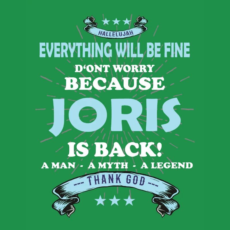 Everything will be fine Joris Is back
