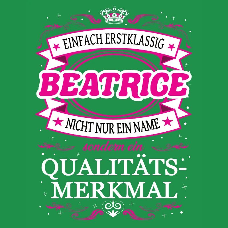 Caractéristique de qualité Beatrice tout simplement de première classe