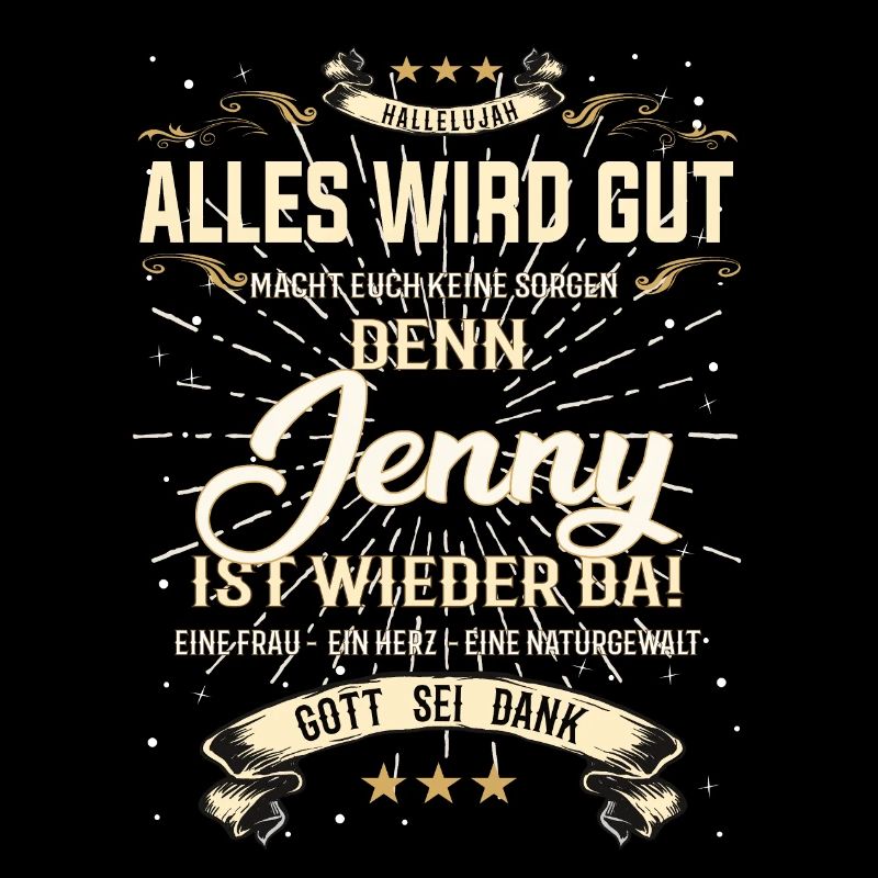 Alles wird gut denn Jenny Ist da Outfit