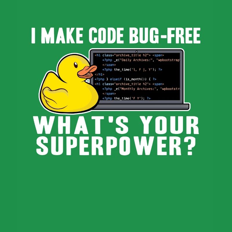 Programmeurs Canard Programmation Debugging Drôle