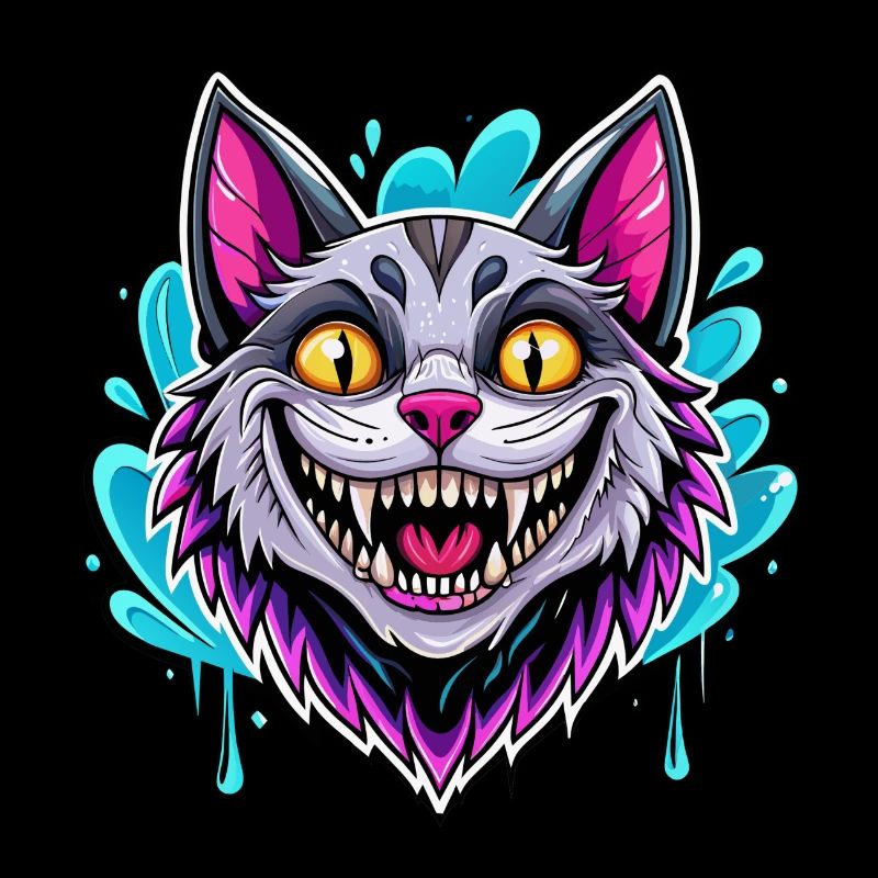 chat souriant