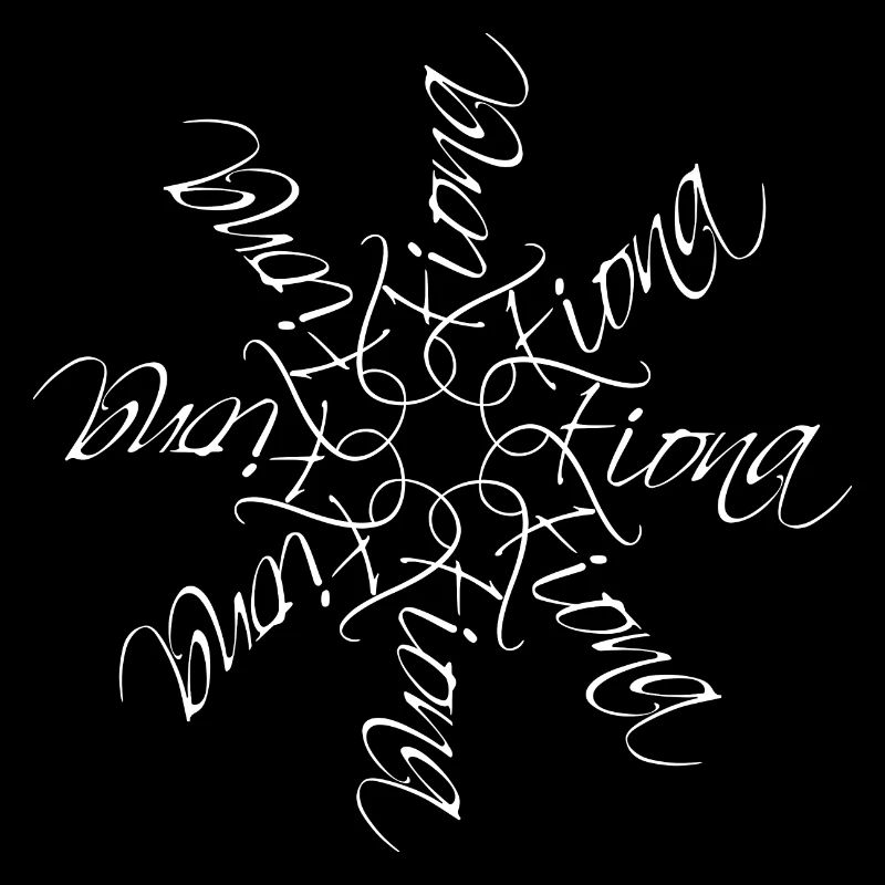 Fiona Name Name Mandala