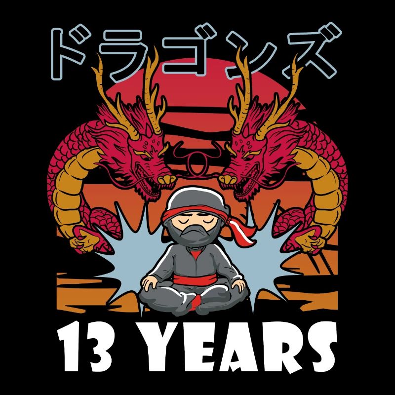 13e anniversaire garçon ninja 13 ans Ninja Costume Ninja