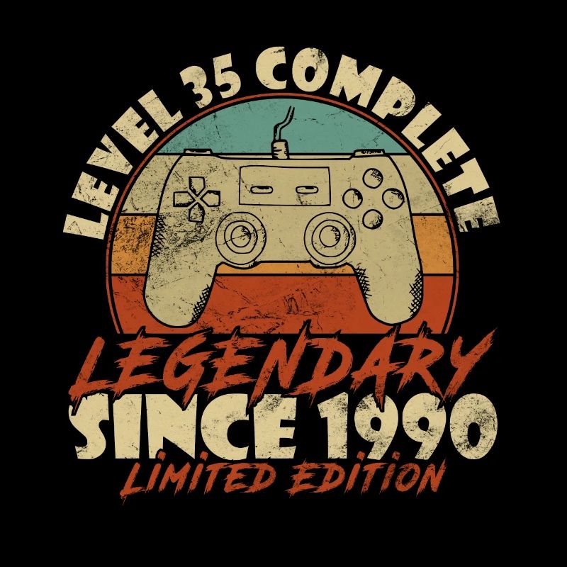 35 Years - 35th Birthday Level 35 Complete 1990