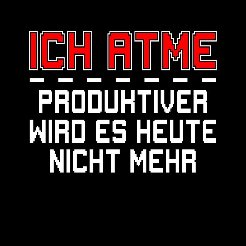 Ich atme Geschenk Idee