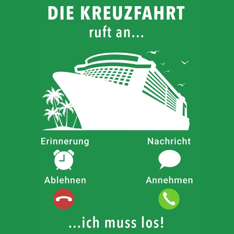 Anruf Kreuzfahrt, Kreuzfahrtschiff, Schiffsreise