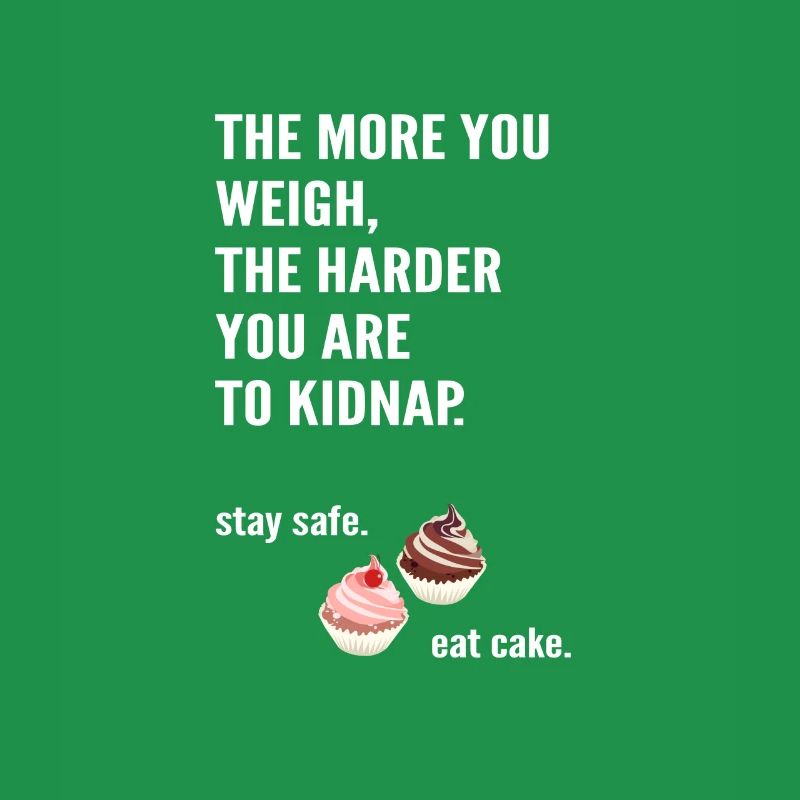 Plus vous pesez, plus vous êtes à kidnapper.