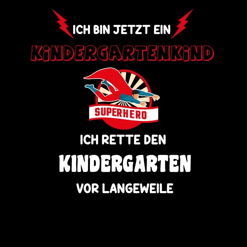 Ich rette den Kindergarten vor Langeweile Kind