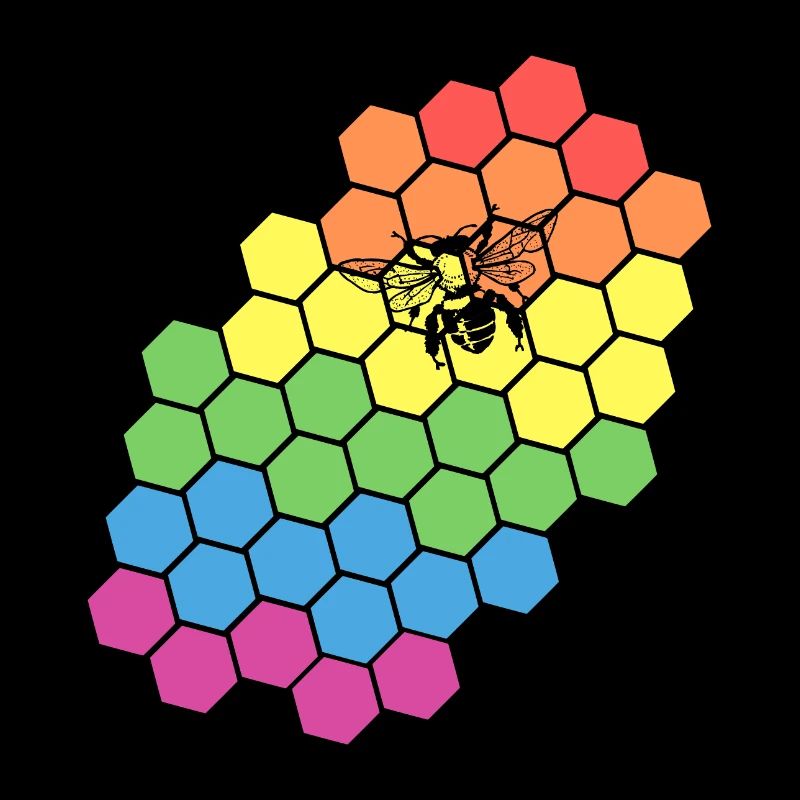 Regenbogen Imker Geschenk