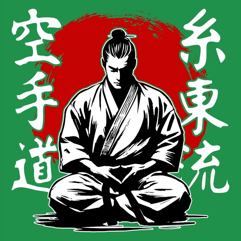 Samurai Shito Ryu Kampfkunststil Karate