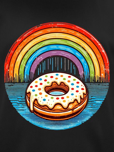 Rainbow Donut