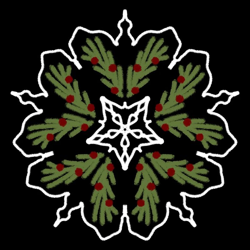 Ugly Christmas Flake