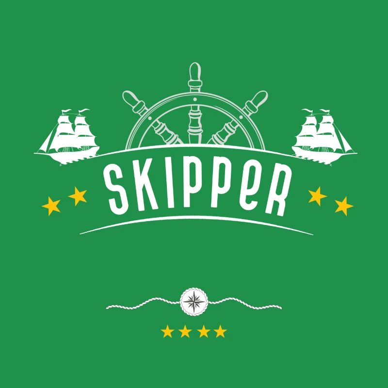 Skipper Shirt mit eigenem- oder Bootsnamen