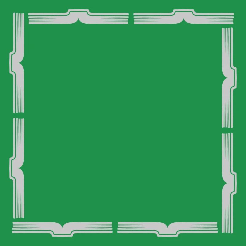 Books Square Frame Border