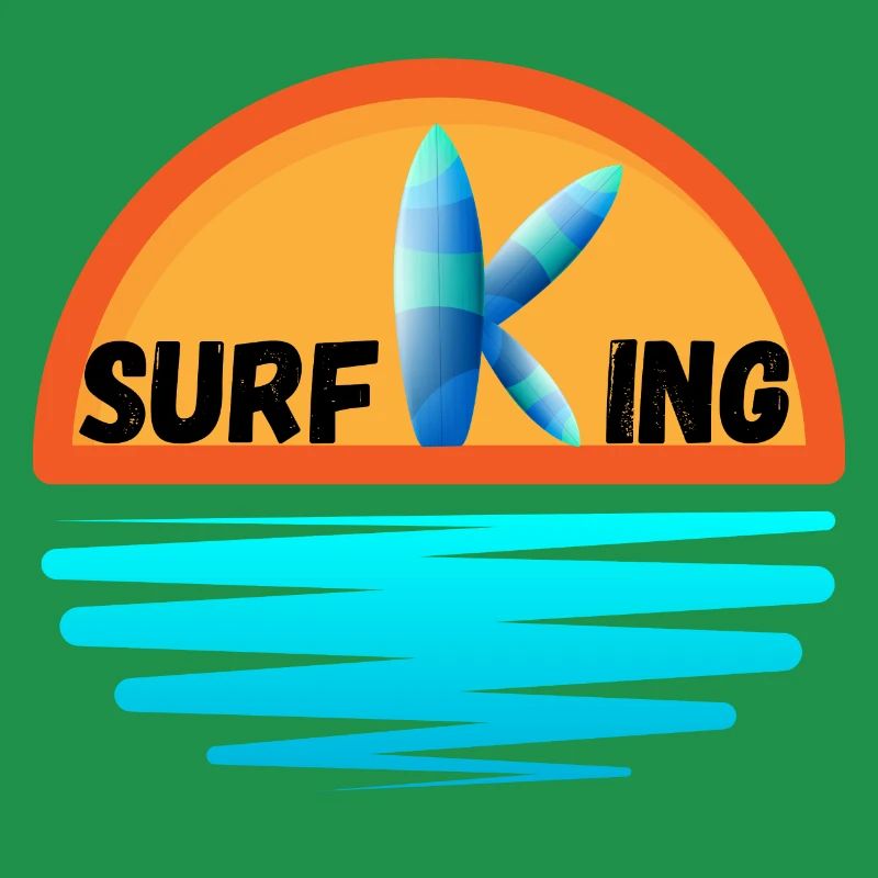 Roi du surf
