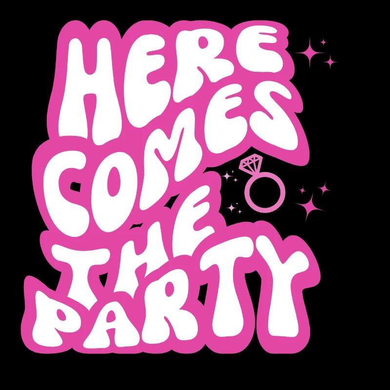 Hier kommt das Party-Team der Braut
