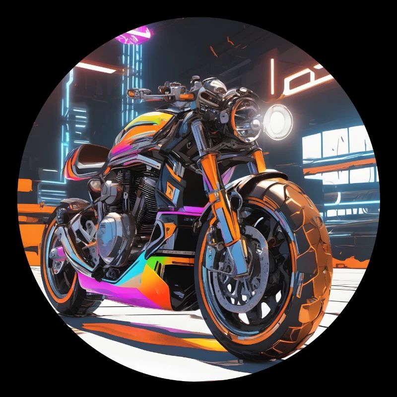 Sci-Fi Motorcycle