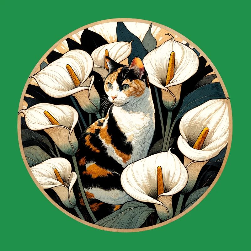 Calla Lily Chat calicot