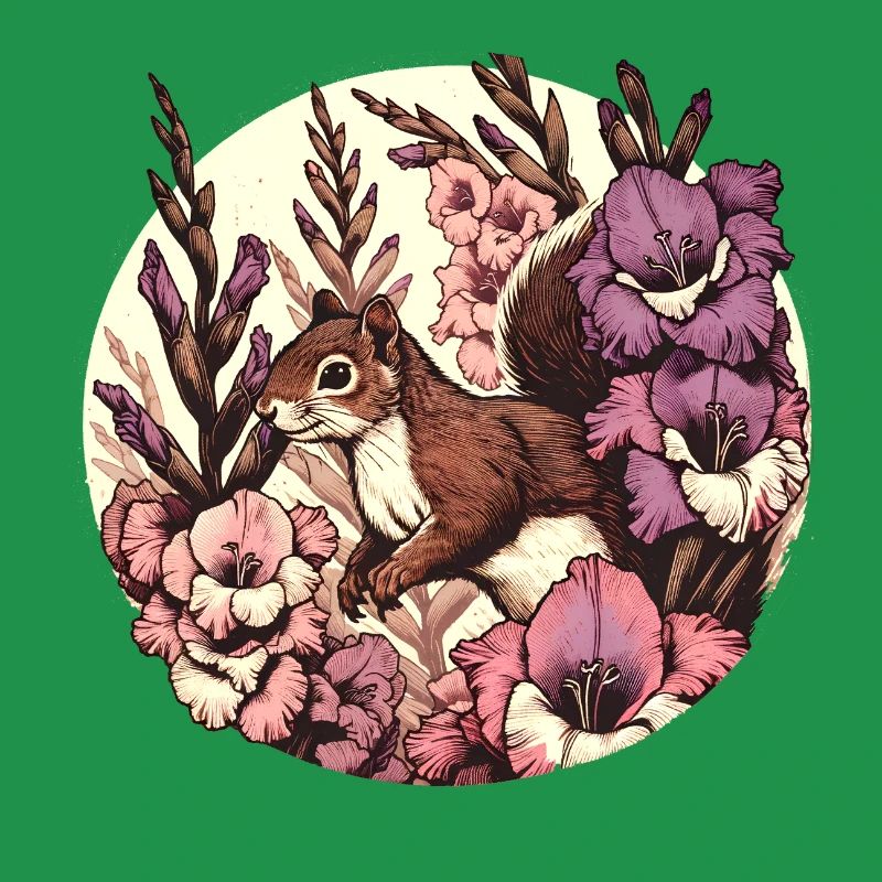 Gladiolus Squirrel