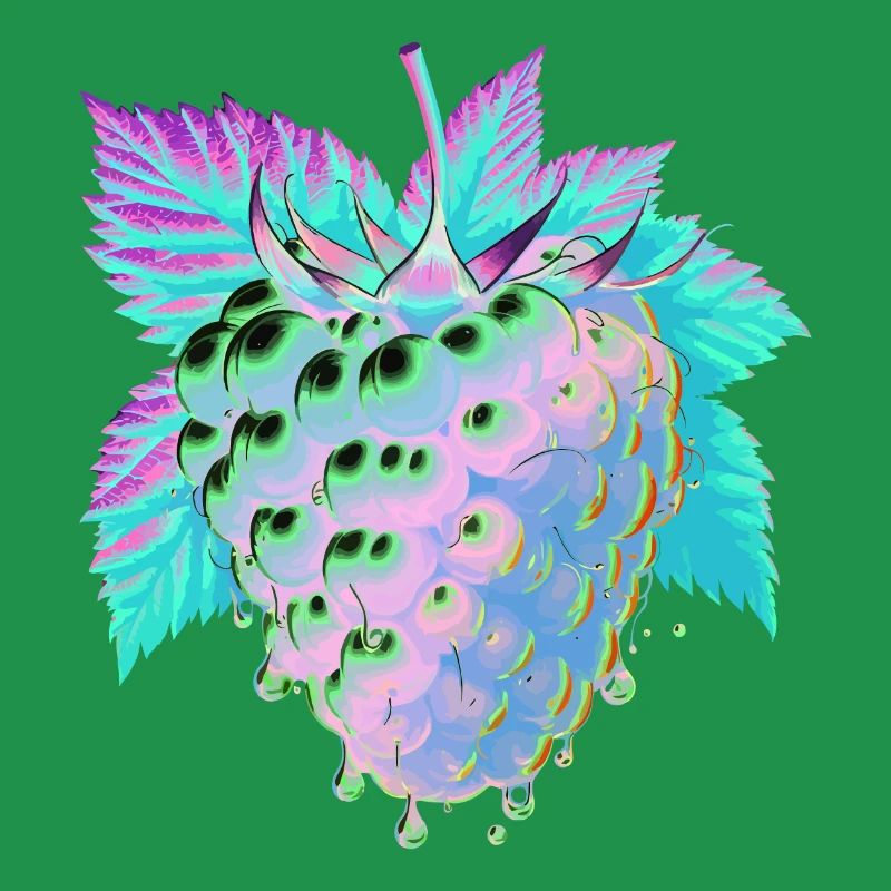 Runny Psychedelic Raspberry