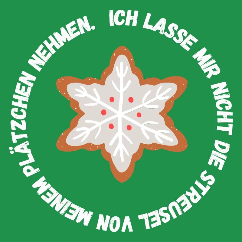 Weihnachten - Spruch - Plätzchen