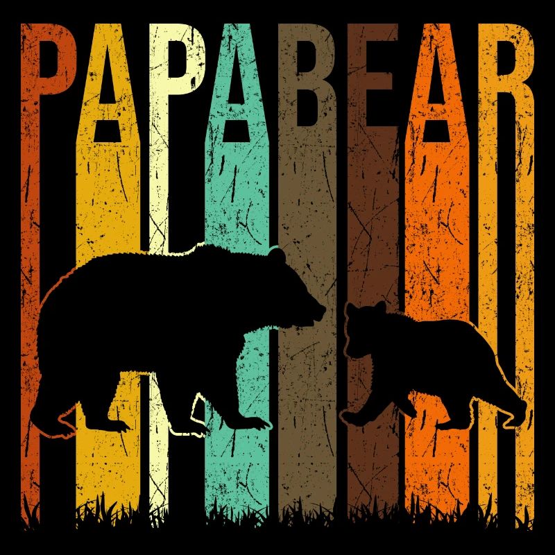 Papabear Vatertag Papabär