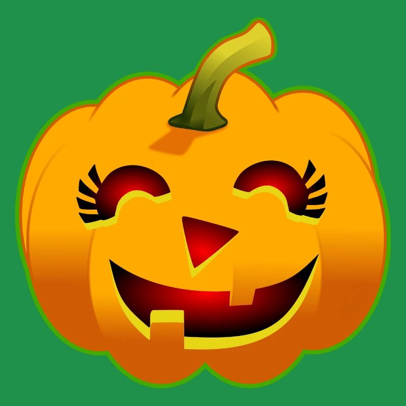Halloween Pumpkin - Smiling