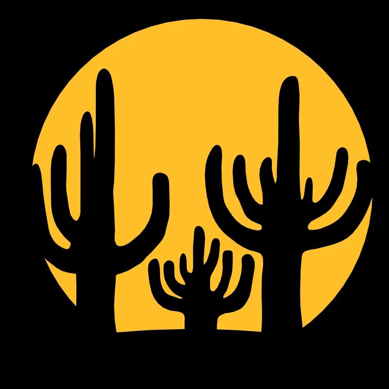 Silhouette Sun 3 Cactus
