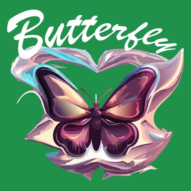 Papillon chromé