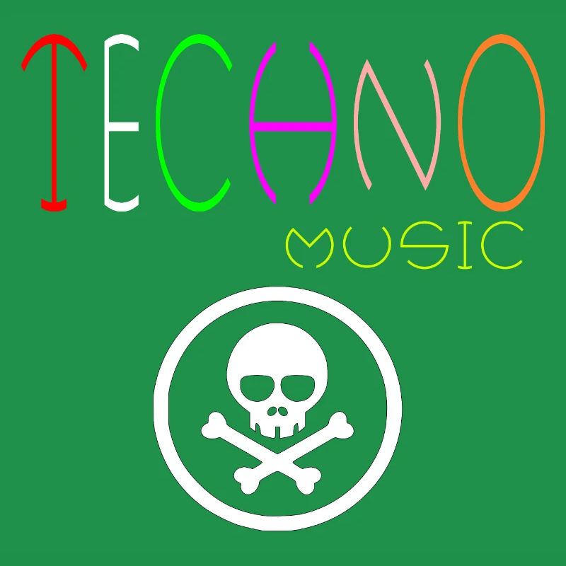 techno music logo