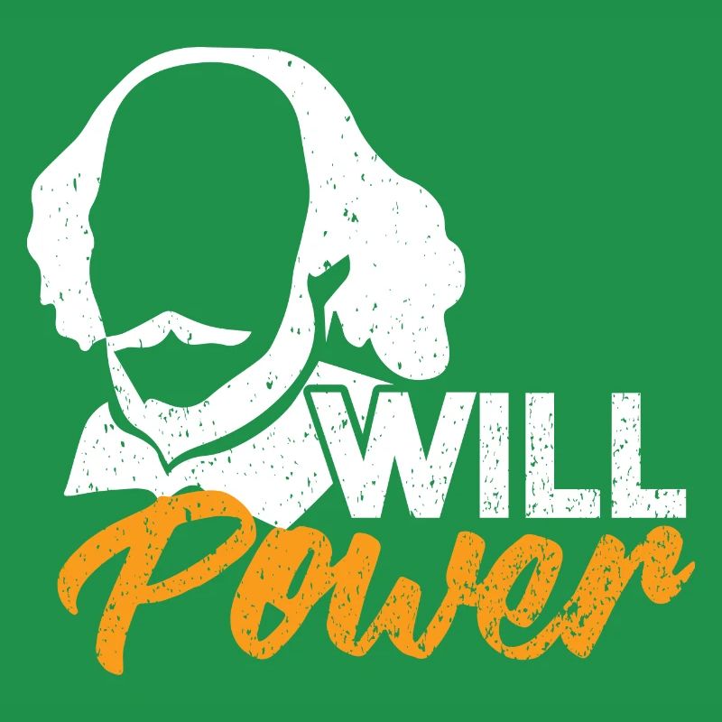Will Power Geschenk für Theaterlehrer oder Nerd