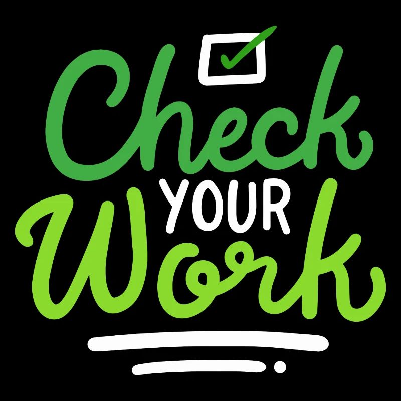 Check Your Work