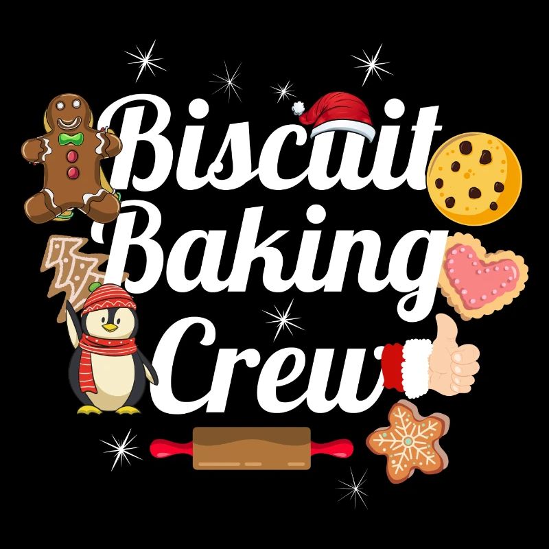 Lustiges Plätzchen Backen Weihnachten Team