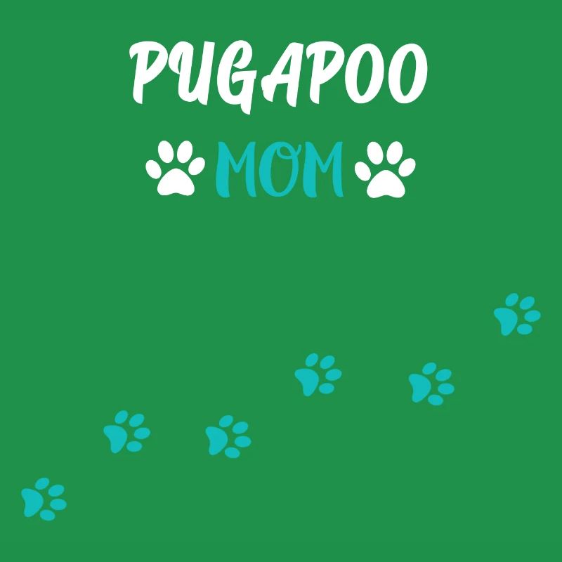 Pugapoo Mom - Pudel Mops Mix