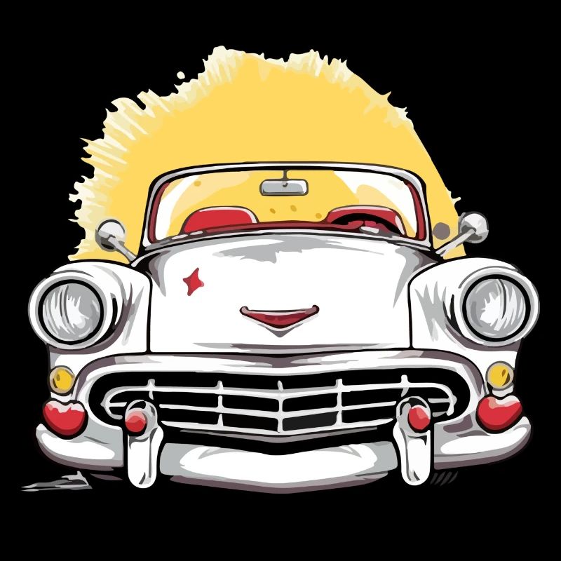 Cabriolet blanc